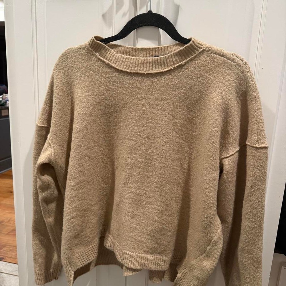Tan Sweater- loose fit
